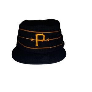 American Needle Pittsburgh Pirates pillbox cap hat fitted size 7 1/4